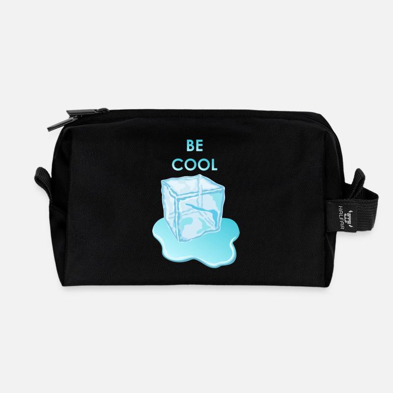 Be Cool IceCube - Recycelte Kulturtasche - Schwarz