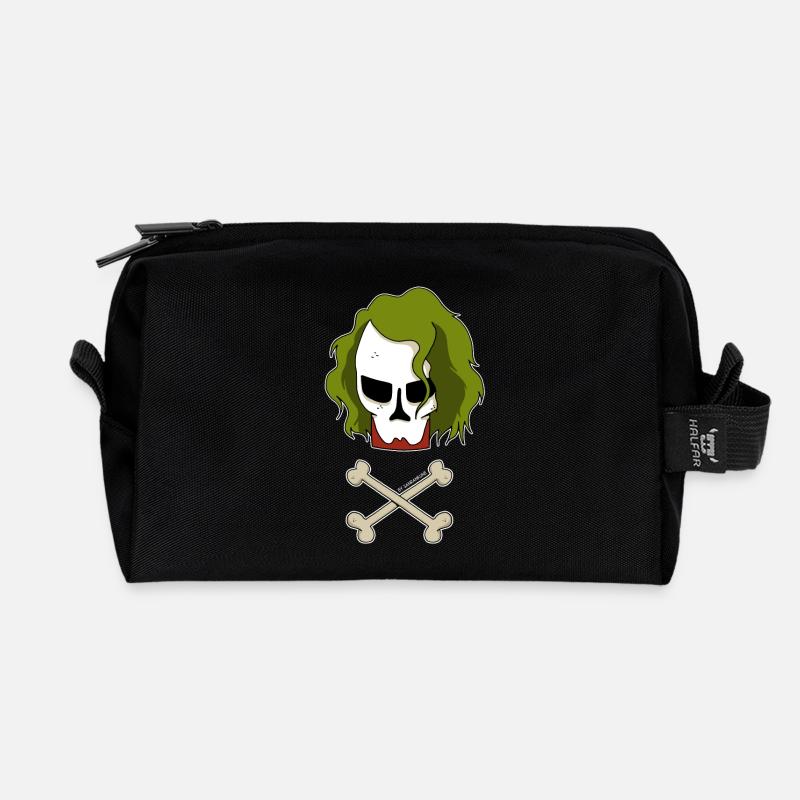 jokerclown - Recycelte Kulturtasche - Schwarz