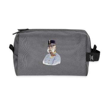 Kaiser Franz Joseph - Recycelte Kulturtasche - Anthrazit - Vorne