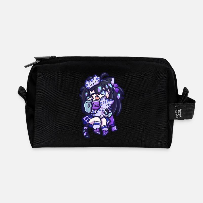 Yuki - Recycelte Kulturtasche - Schwarz