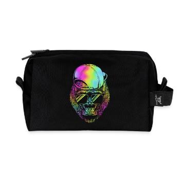 Gorilla - Recycled Toiletry Zip Bag - black - Front