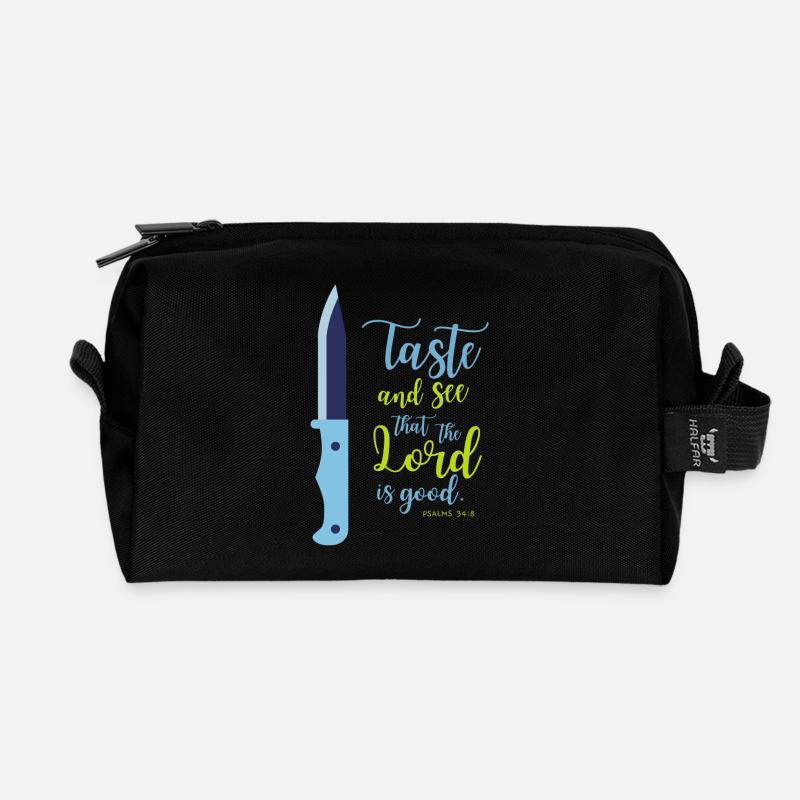 TheLord - Recycelte Kulturtasche - Schwarz
