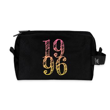 Millésime 1996 - Trousse de toilette en tissu recyclé - noir - Devant