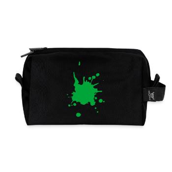 Paintball - Recycelte Kulturtasche - Schwarz - Vorne