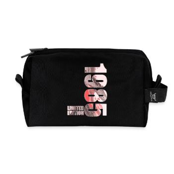 1985 Vintage Edition Limitée - Trousse de toilette en tissu recyclé - noir - Devant