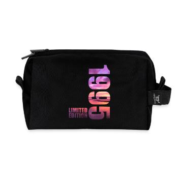1995 Limited Edition - Recycelte Kulturtasche - Schwarz - Vorne