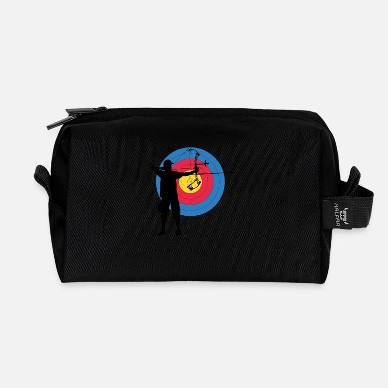 ArcLab CompoundTargetArcher - Trousse de toilette en tissu recyclé - noir