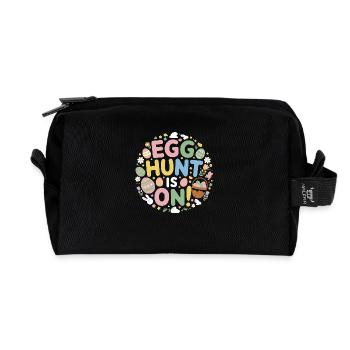 Ostern - Recycelte Kulturtasche - Schwarz - Vorne