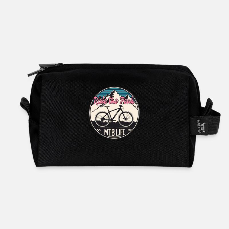 MTB Life - Recycled Toiletry Zip Bag - black