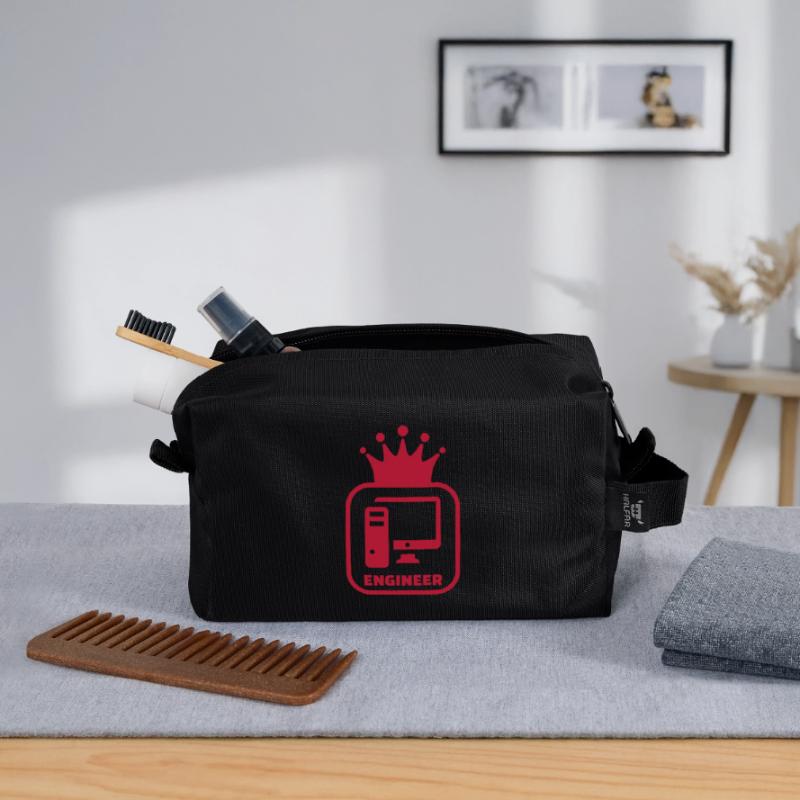 Computer Engineer Informatiker Informaticien Recycled Toiletry Zip Bag