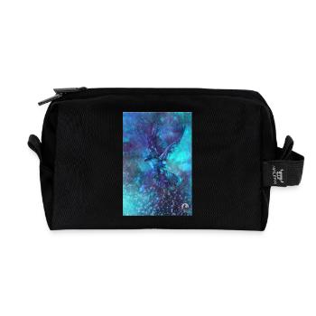 Blue Ravenstorm - Trousse de toilette en tissu recyclé - noir - Devant
