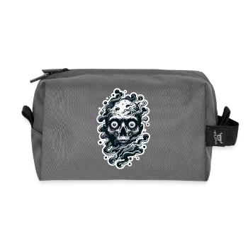 Zombie Inc - Recycelte Kulturtasche - Anthrazit - Vorne