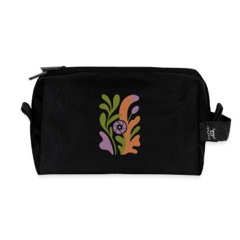 Creative Lens – Die Natur mit dem Auge - Recycelte Kulturtasche - Schwarz - Vorne