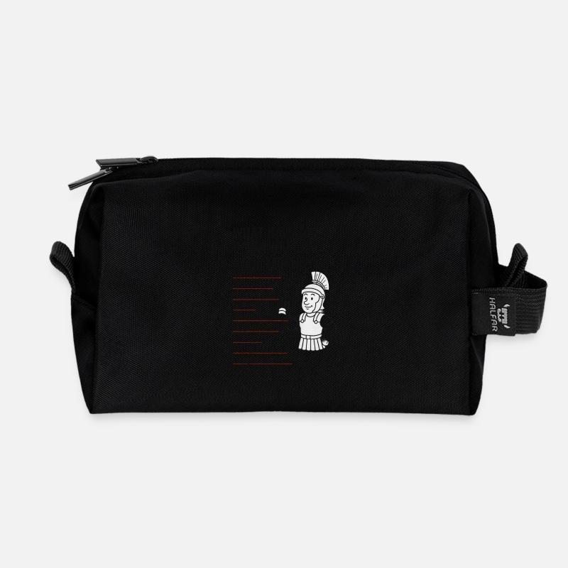 Leben des Brian Römer - Recycelte Kulturtasche - Schwarz