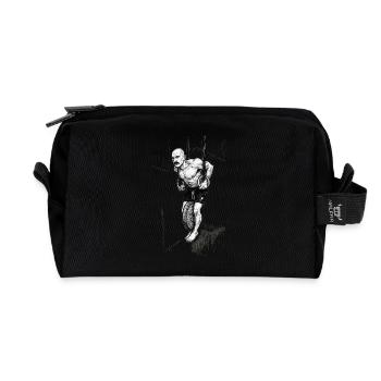 ONLY WEIGHTED - Recycled Toiletry Zip Bag - black - Front