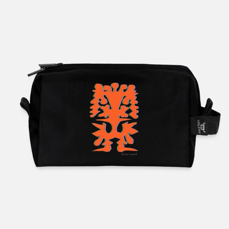 Proyecto_nuevo_-3- - Recycled Toiletry Zip Bag - black