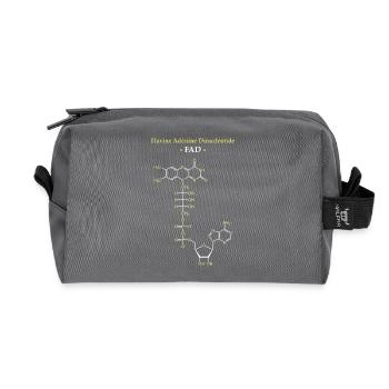 ADF Flavin-Adenin-Cofaktor - Recycelte Kulturtasche - Anthrazit - Vorne