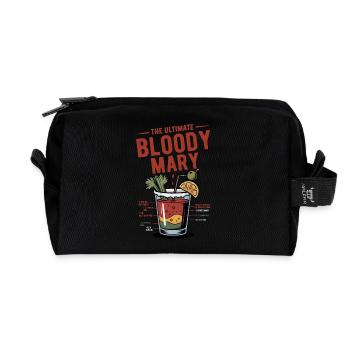 The Ultimate Bloody Mary Rezept - Recycelte Kulturtasche - Schwarz - Vorne