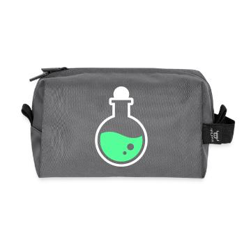 Zaubertrank Potion Mana Gaming Vektor - Recycelte Kulturtasche - Anthrazit - Vorne