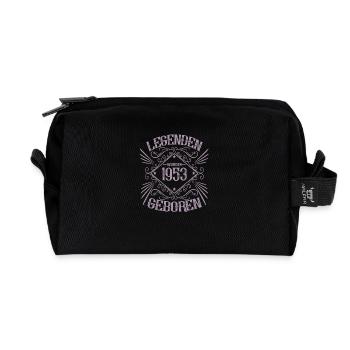 Legenden wurden 1953 geboren - Recycelte Kulturtasche - Schwarz - Vorne