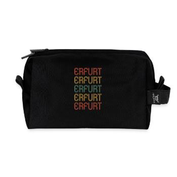 Erfurterin Erfurter Erfurt - Recycled Toiletry Zip Bag - black - Front