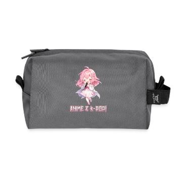 Anime Und K-Pop Koreanische Popmusik Kpop - Recycelte Kulturtasche - Anthrazit - Vorne
