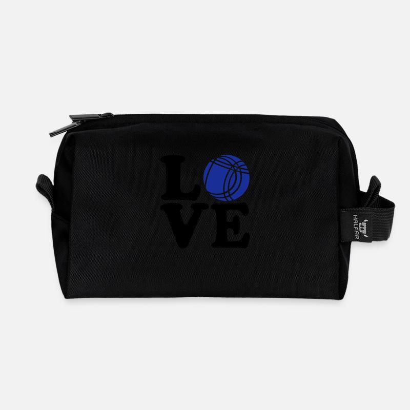 Boule - Recycelte Kulturtasche - Schwarz