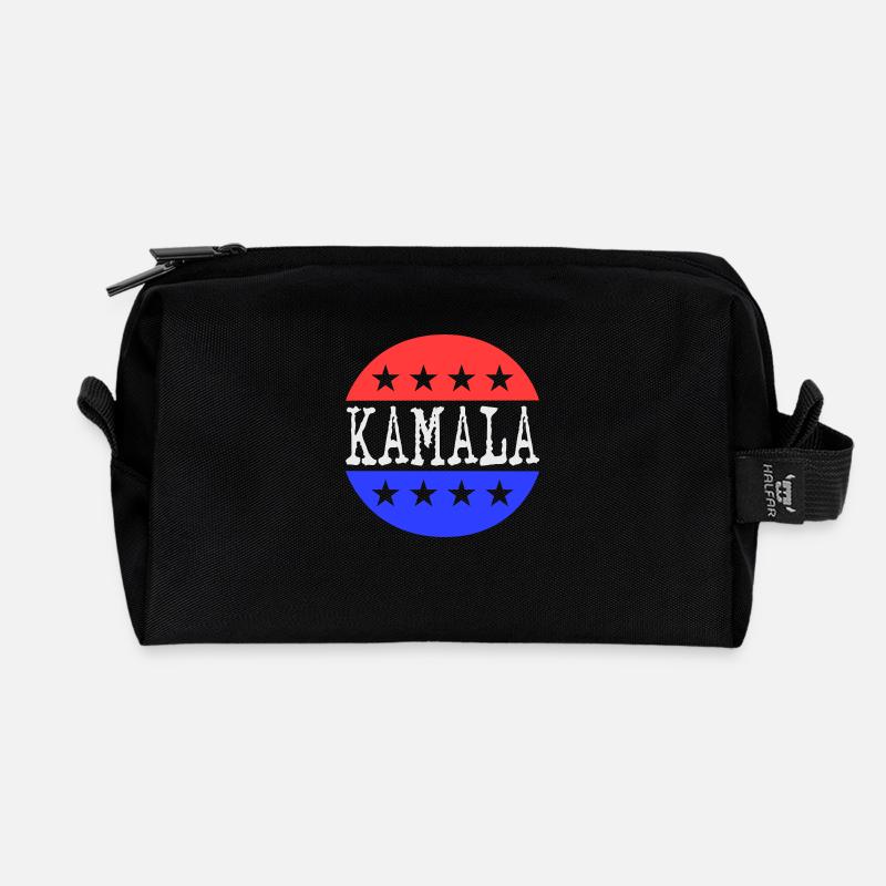 Kamala - Recycelte Kulturtasche - Schwarz