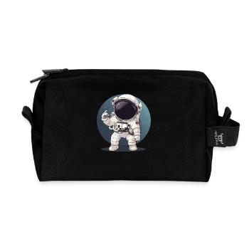 MARS G VIBE ASTRONAUT - Recycled Toiletry Zip Bag - black - Front