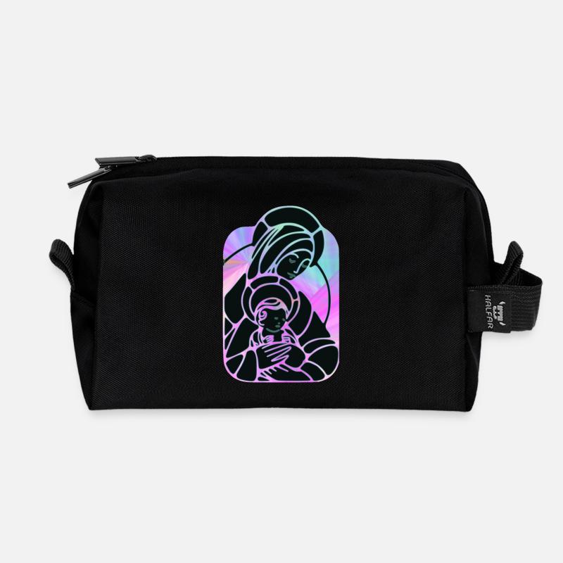 Christentum - Recycelte Kulturtasche - Schwarz