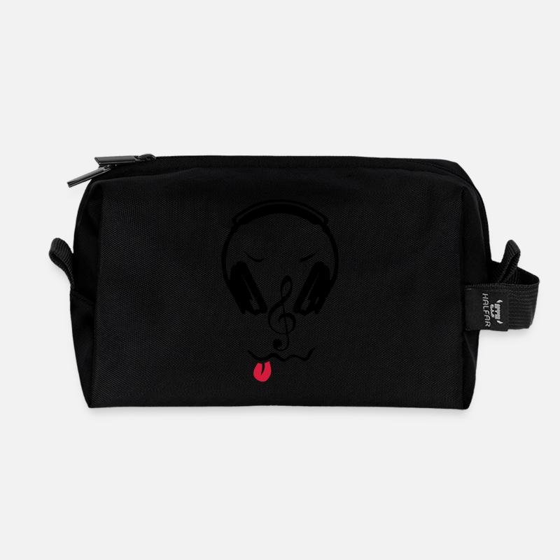 cle Helme dj Equalizer Boden Anmerkung3 - Recycelte Kulturtasche - Schwarz
