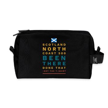 Côte écossaise NC 500 - Trousse de toilette en tissu recyclé - noir - Devant