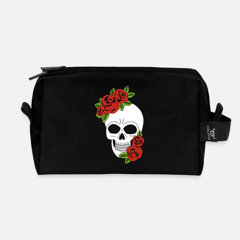 Renaissance - Recycelte Kulturtasche - Schwarz