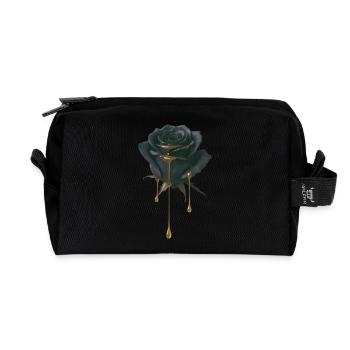 Miel de Rose Noire - Trousse de toilette en tissu recyclé - noir - Devant