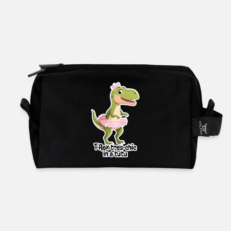 TREX Très Chic en Tutu - Trousse de toilette en tissu recyclé - noir