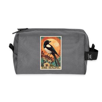Elstern Elster - Recycelte Kulturtasche - Anthrazit - Vorne
