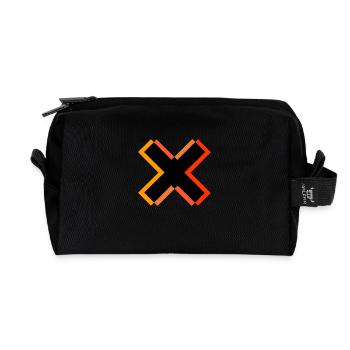 Feel the Color - Recycled Toiletry Zip Bag - black - Front