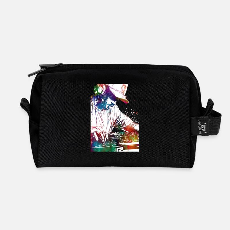 DJ-Musikkonsole - Recycelte Kulturtasche - Schwarz