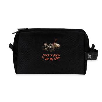 Only Sidecar - Trousse de toilette en tissu recyclé - noir - Devant