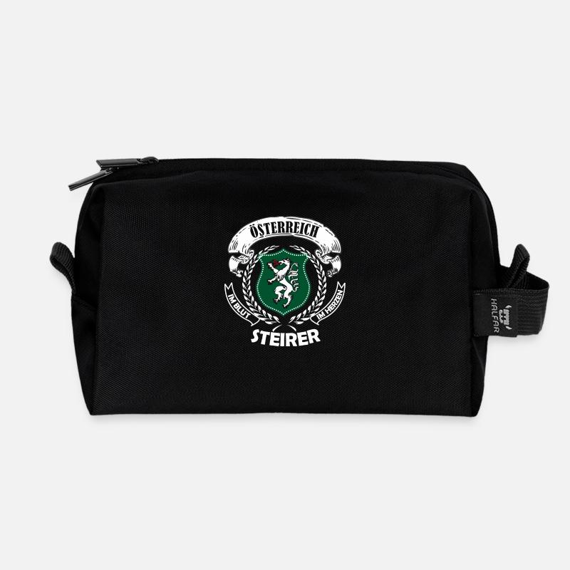 Steirer - Recycelte Kulturtasche - Schwarz