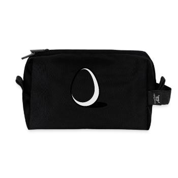 An Egg - Trousse de toilette en tissu recyclé - noir - Devant