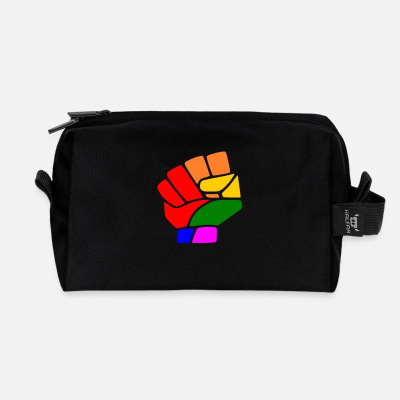 Lgbt - Recycelte Kulturtasche - Schwarz