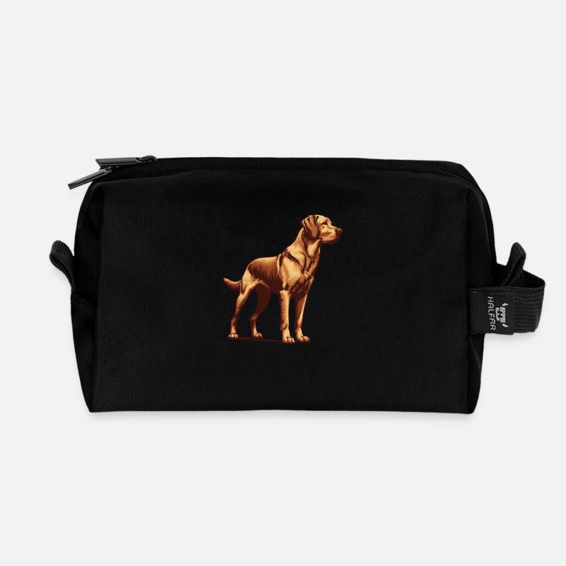 Chesapeake Bay Retriever - Recycelte Kulturtasche - Schwarz