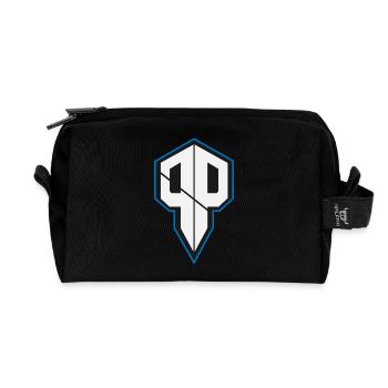 Pureness.one ESPORT LOGO - Recycelte Kulturtasche - Schwarz - Vorne