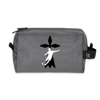 football bretagne - Trousse de toilette en tissu recyclé - anthracite - Devant