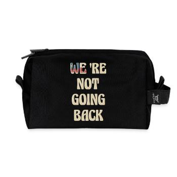 Kamala Walz - Recycelte Kulturtasche - Schwarz - Vorne