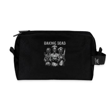 Cuisson des morts - backende Zombies - Trousse de toilette en tissu recyclé - noir - Devant