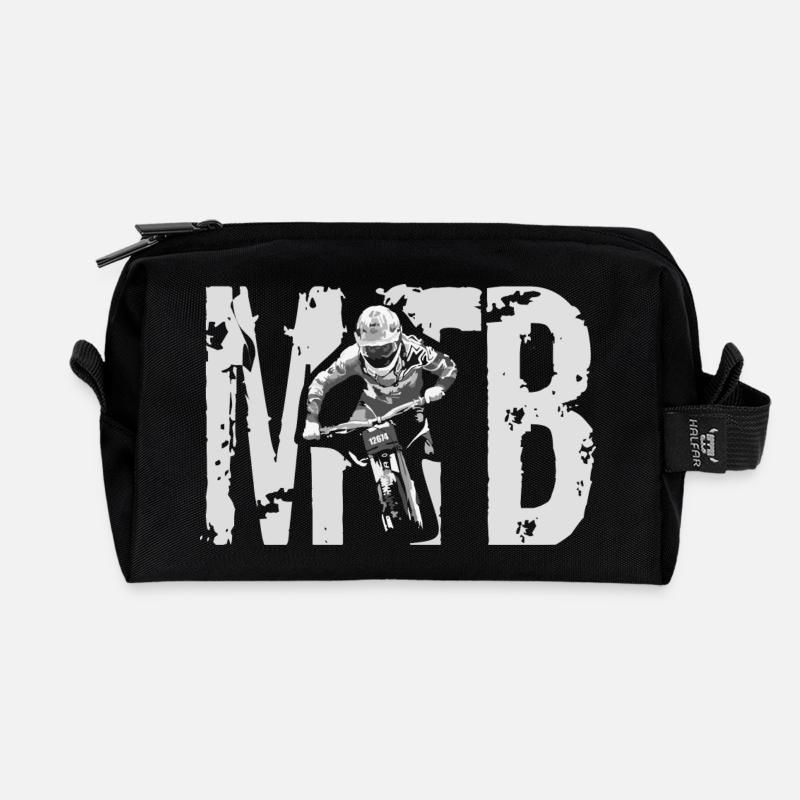 Mtb - Recycelte Kulturtasche - Schwarz