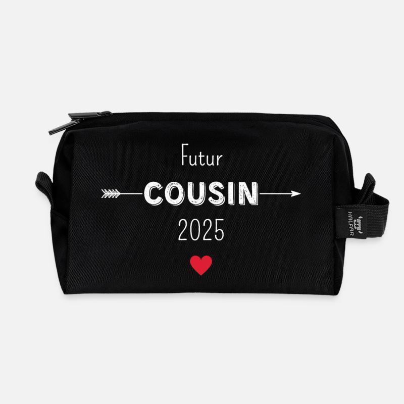 Zukünftiger Cousin 2025 - Recycelte Kulturtasche - Schwarz