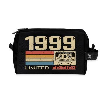 Legenden 1999 Jahrgang 1999 Jubiläum Jahrgang 1999 - Recycelte Kulturtasche - Schwarz - Vorne